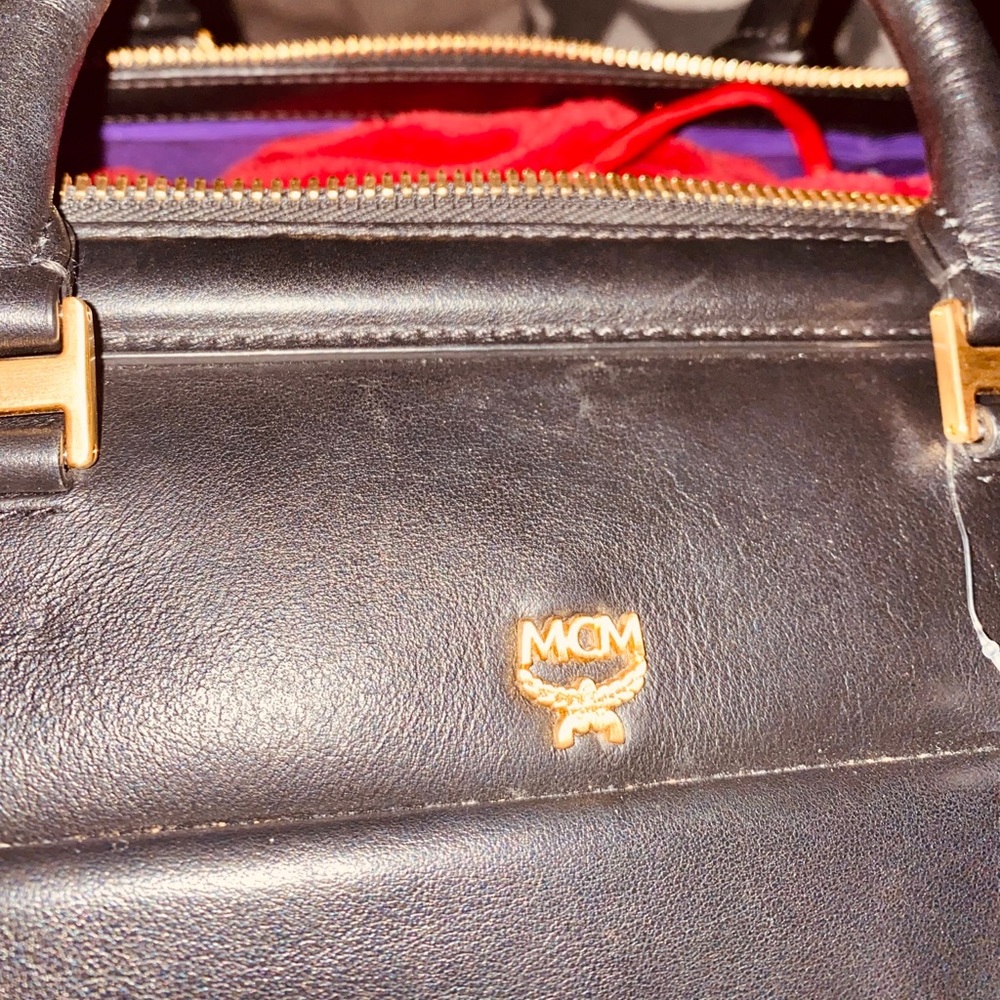 MCM doctor satchel with wristlet
